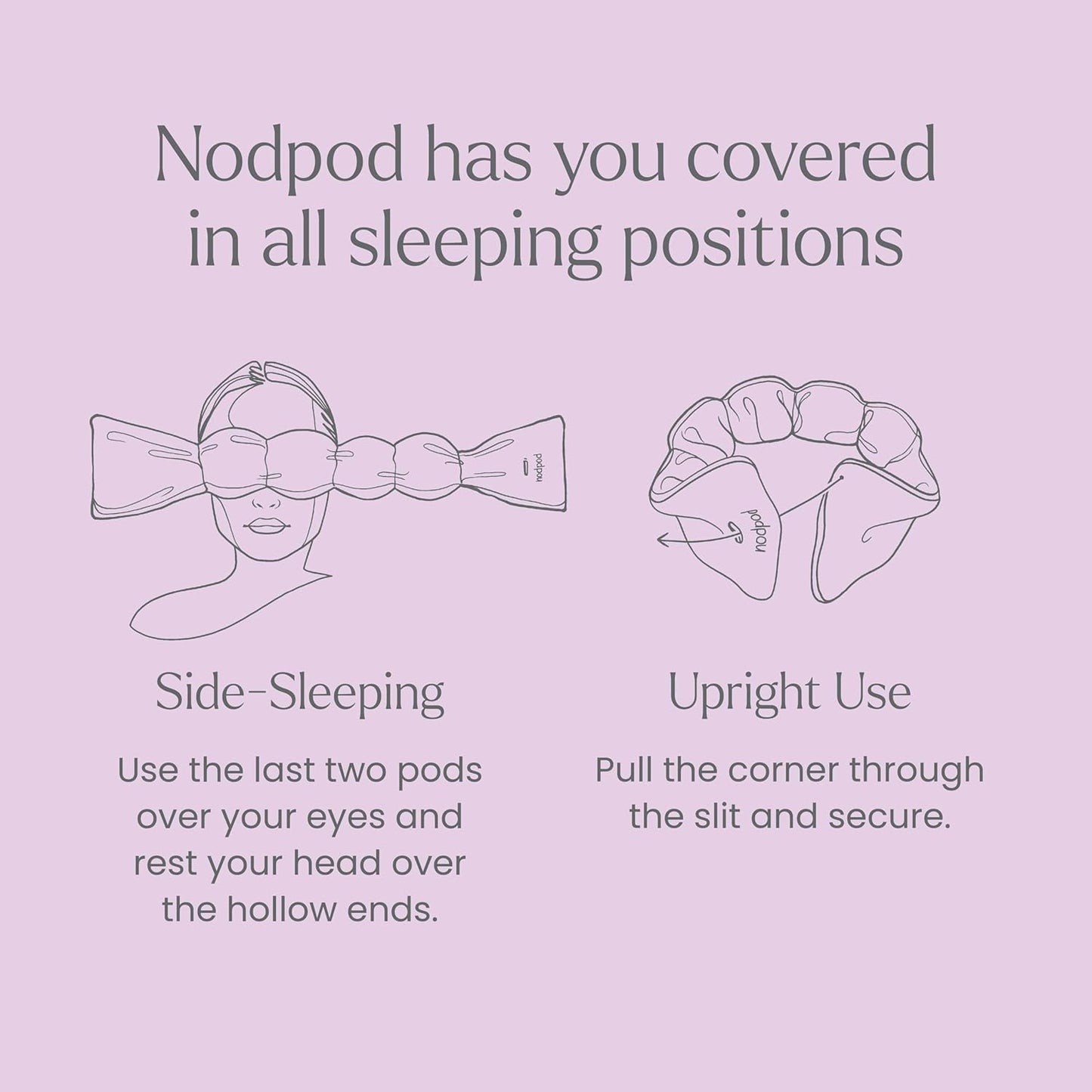Nodpod™ Gentle Pressure Sleep Mask